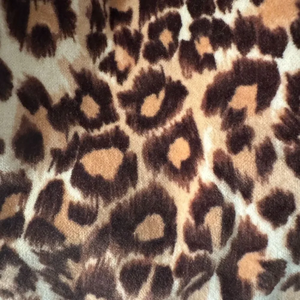 Baby Gap Toddler Girls‎ Leopard Velvet Dress 4 Years Sleeveless Jumper Pockets